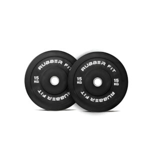 Par de Discos Olímpicos de Caucho – 15 kg.